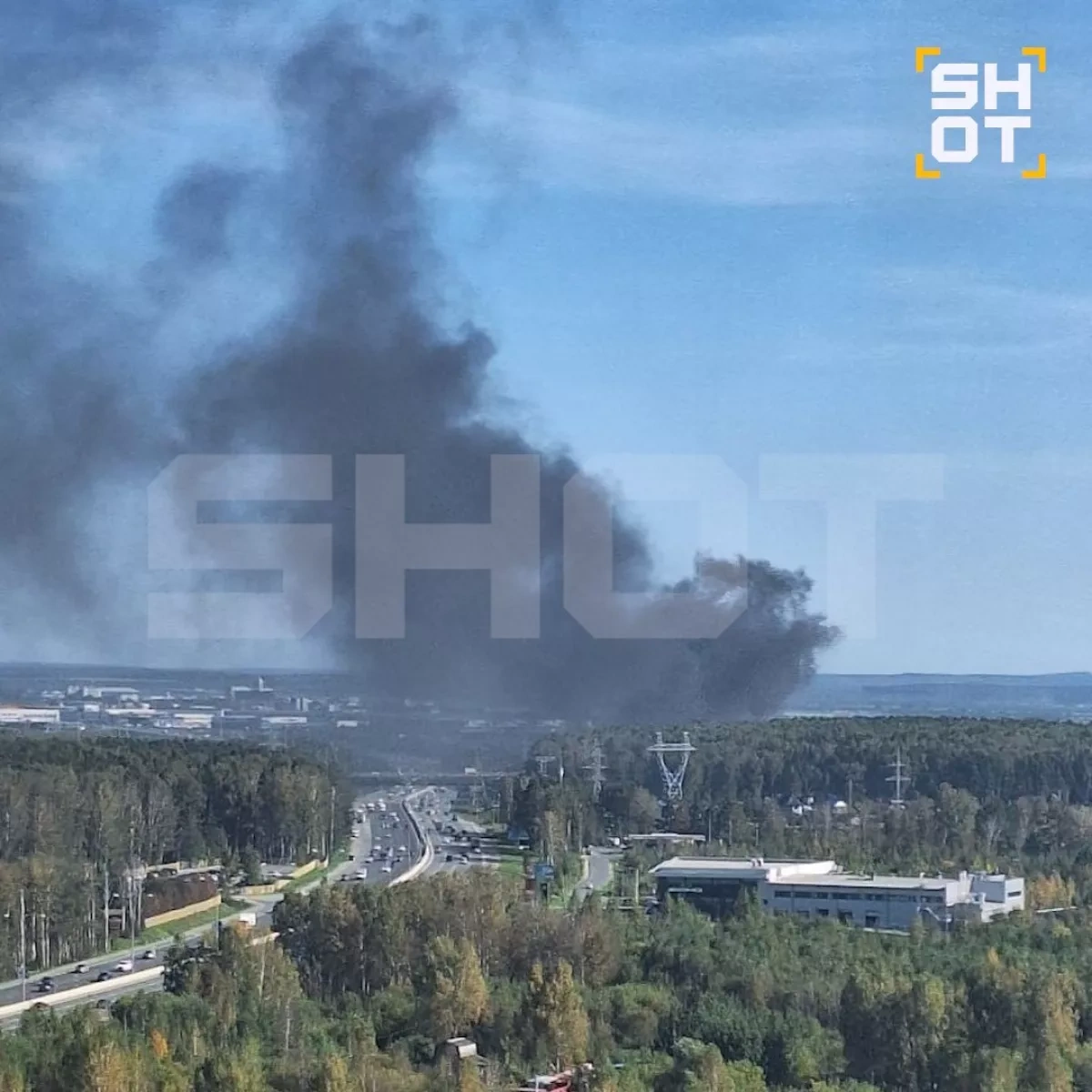 Fire breaks out at warehouse of Russia’s retail chain in Yekaterinburg PHOTO / VIDEO