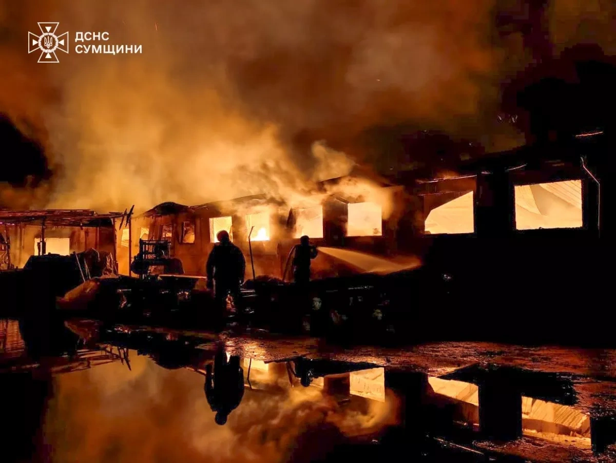 Russian strikes hit Ukraine’s Sumy, Kirovohrad regions PHOTO