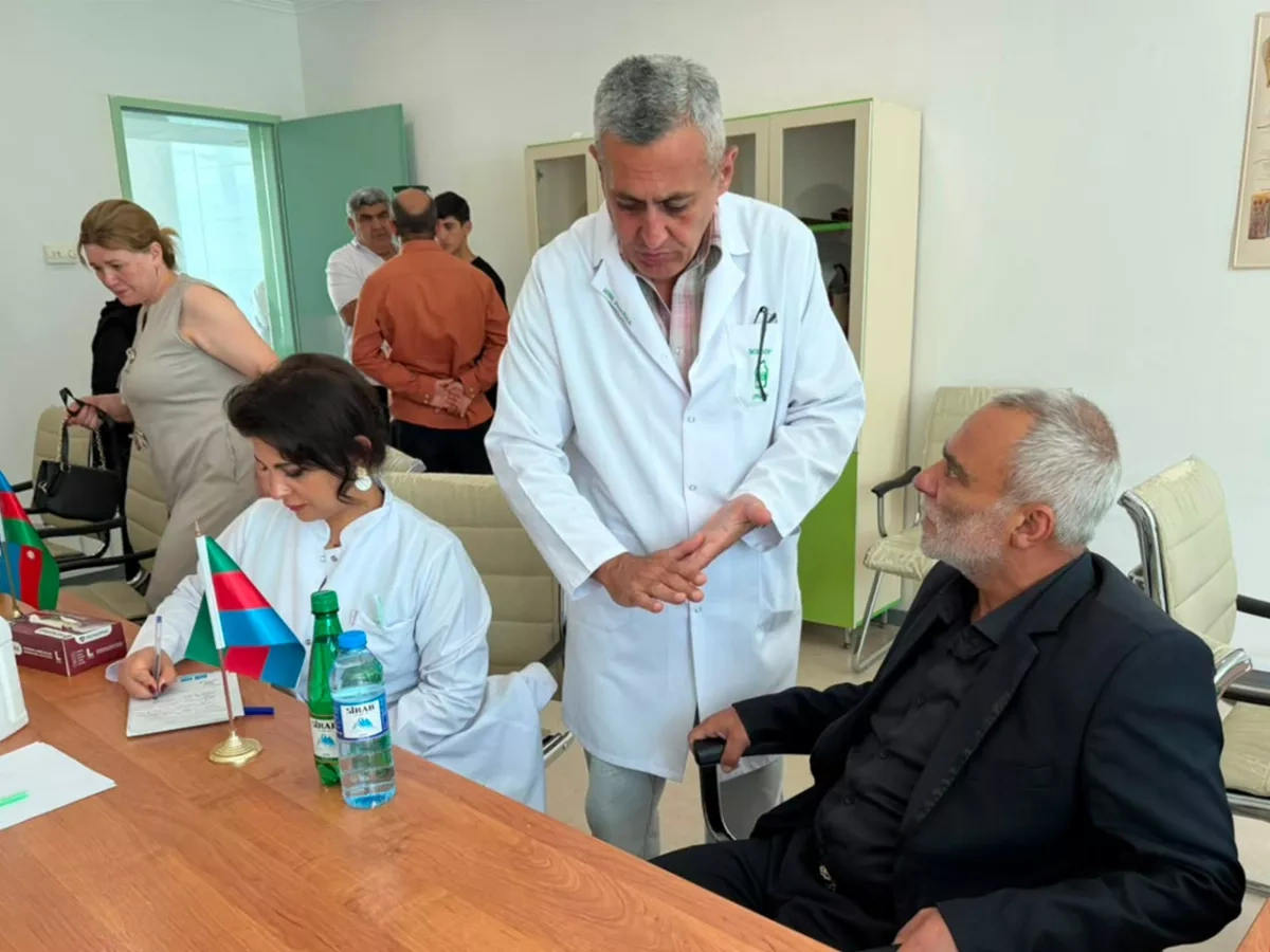 Azerbaijan's Health Ministry brings specialized medical care to Khankendi PHOTO