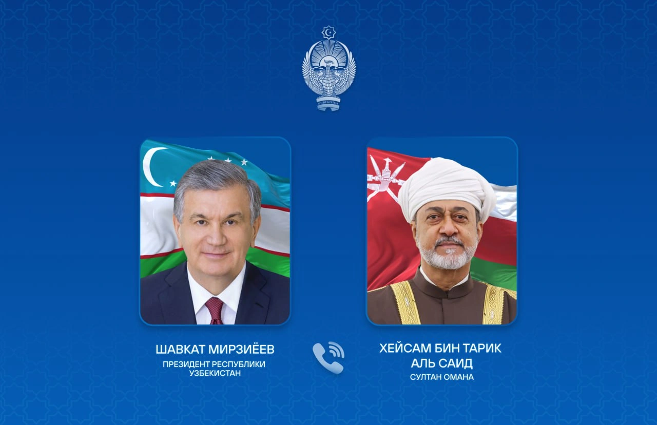 Uzbekistan, Oman leaders discuss tensions in Middle East