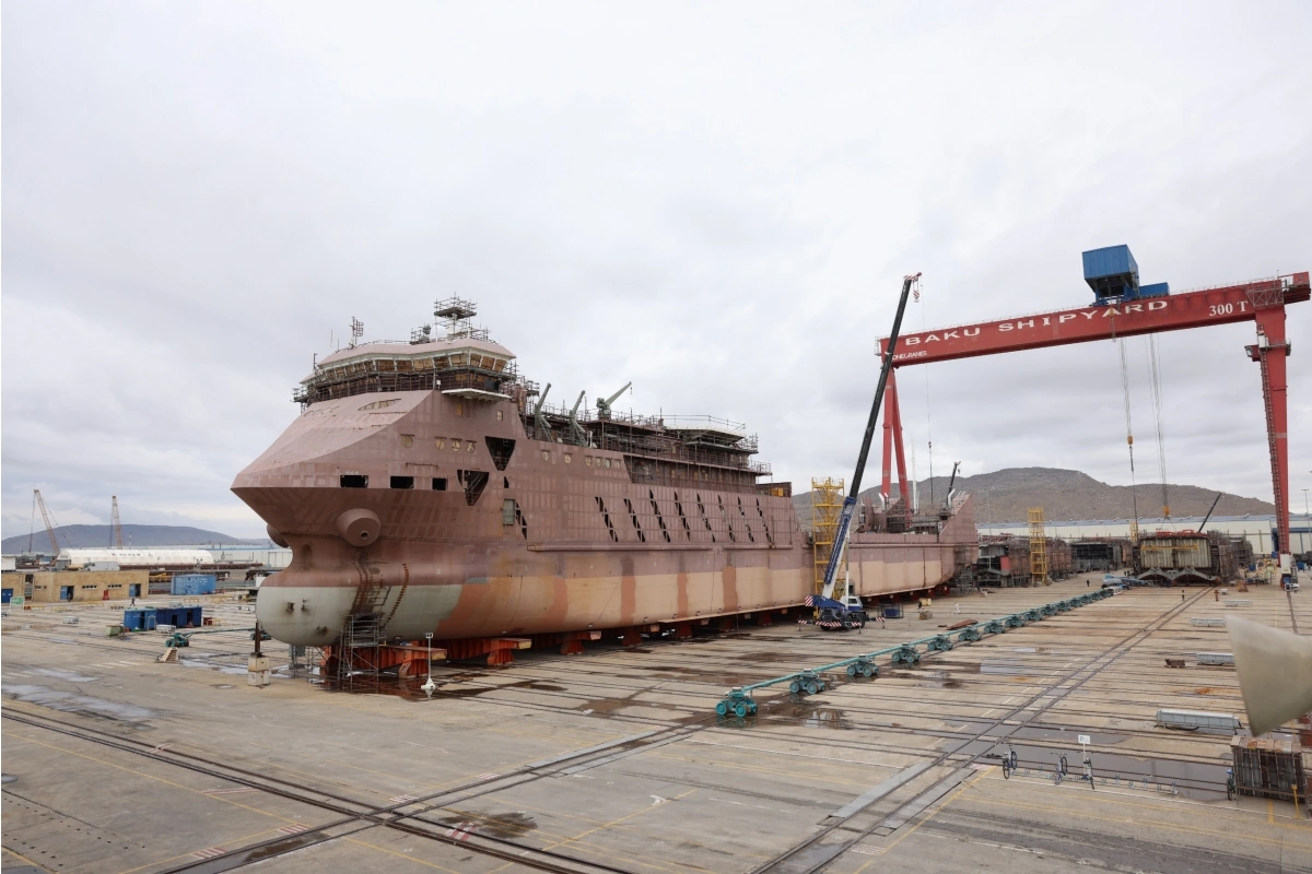 Azerbaijan finalizing work on Ro-Pax ferry