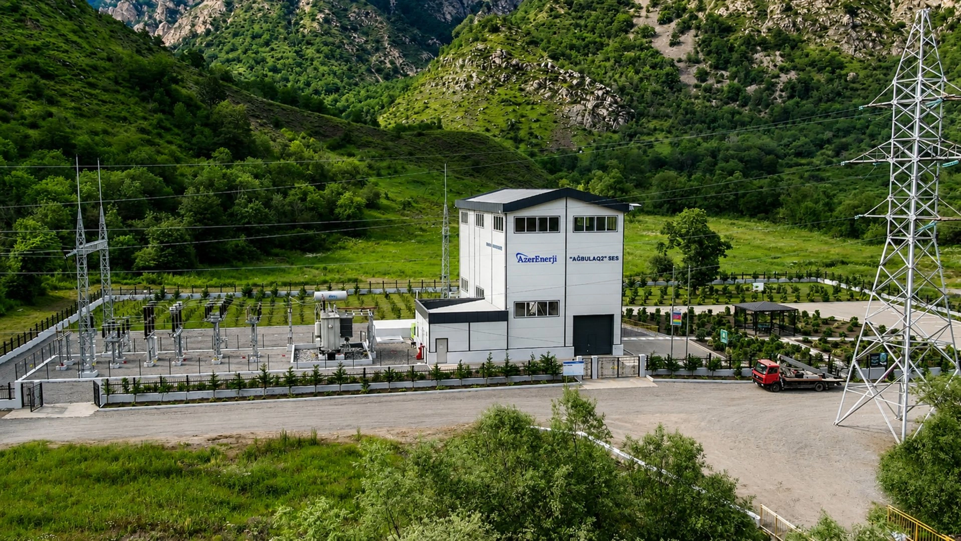 President Ilham Aliyev inaugurates hydroelectric power stations on Hochaz River in Lachin (PHOTO)