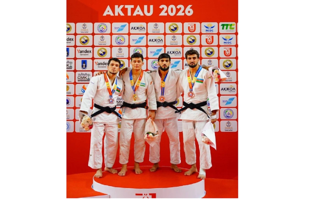 Azerbaijani judokas win 8 medals on first day of Aktau Asian Open