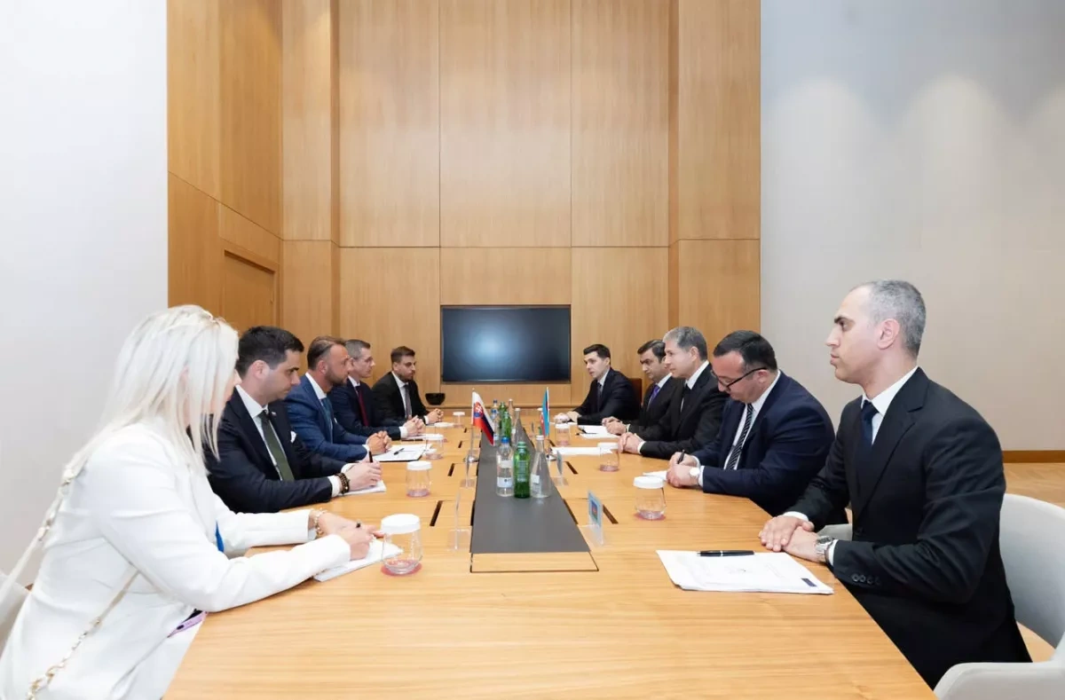Azerbaijan, Slovakia sign law enforcement cooperation pact in Shusha PHOTO