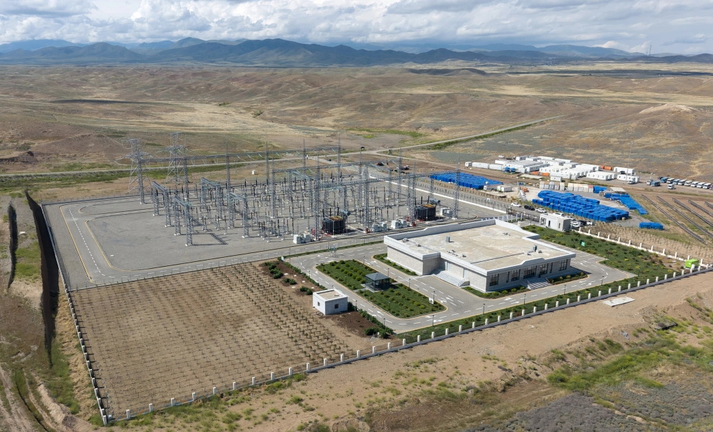 President Ilham Aliyev attends opening of Shafag substation in Soltanli village of Jabrayil district (PHOTO)