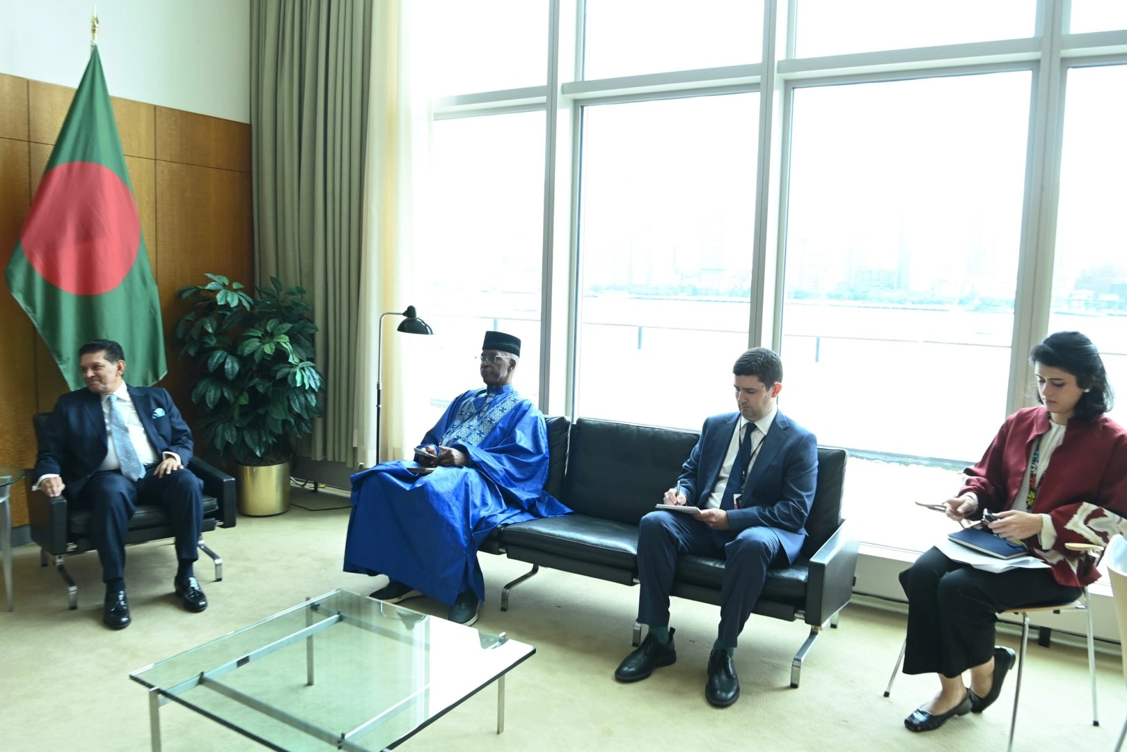 Azerbaijan’s Foreign Minister meets President of 81st UN General Assembly Session (PHOTO)