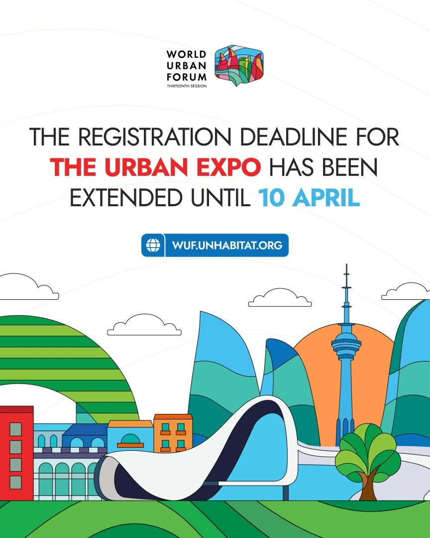 Deadline to apply for the Urban Expo at WUF13 extended