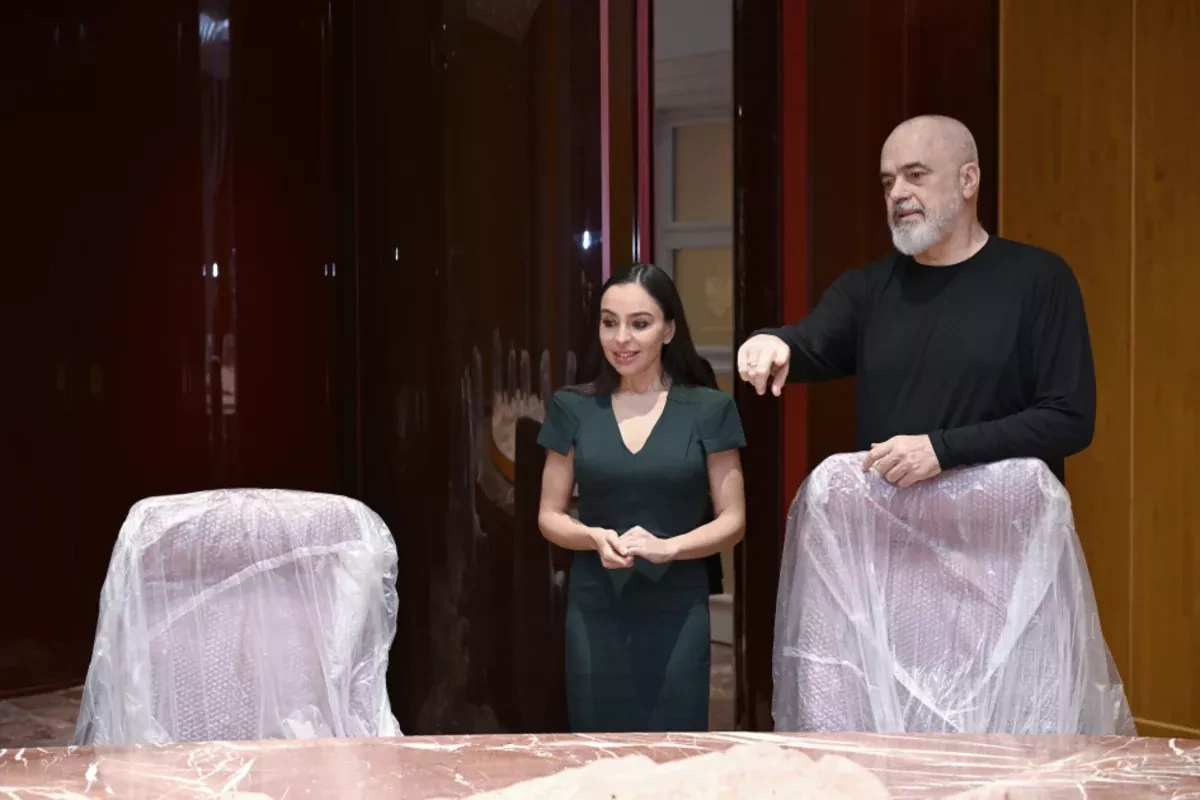 Leyla Aliyeva holds talks with Albanian PM in Tirana PHOTO