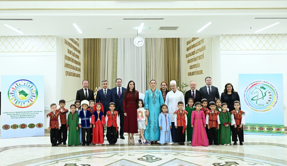 Leyla Aliyeva visits Children’s Health and Rehabilitation Center in Arkadag city (PHOTO)