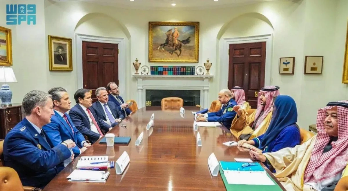 Saudi-US leadership confer at White House on partnership and regional developments