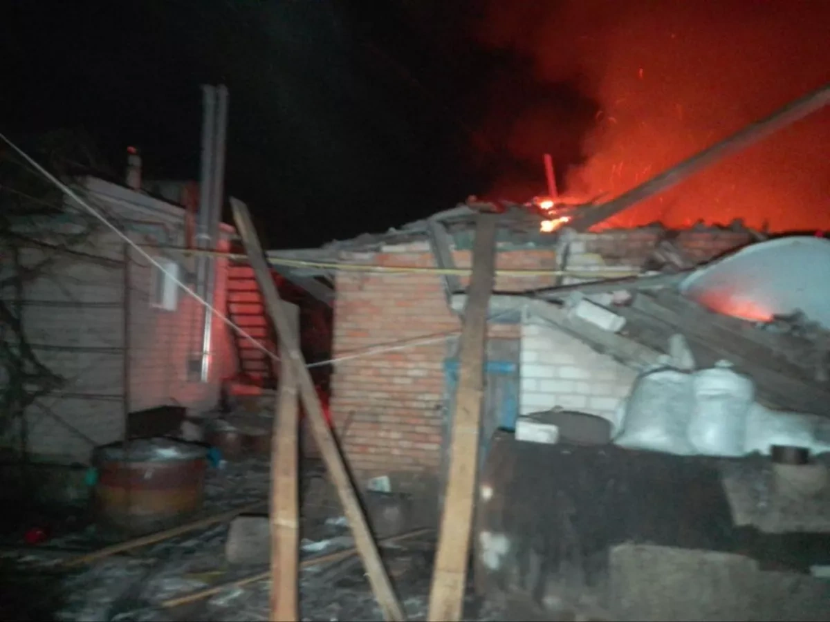Russian drone, rocket strikes kill two in Ukraine's Dnipropetrovsk PHOTO