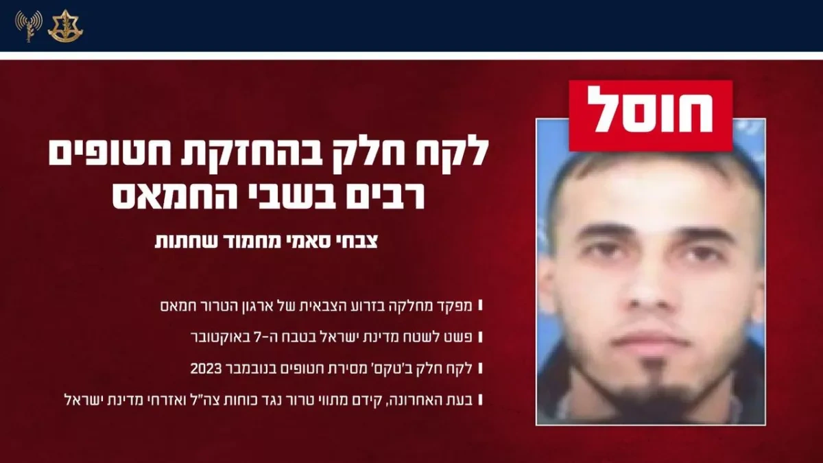 Israel says it killed Hamas military wing commander in Gaza