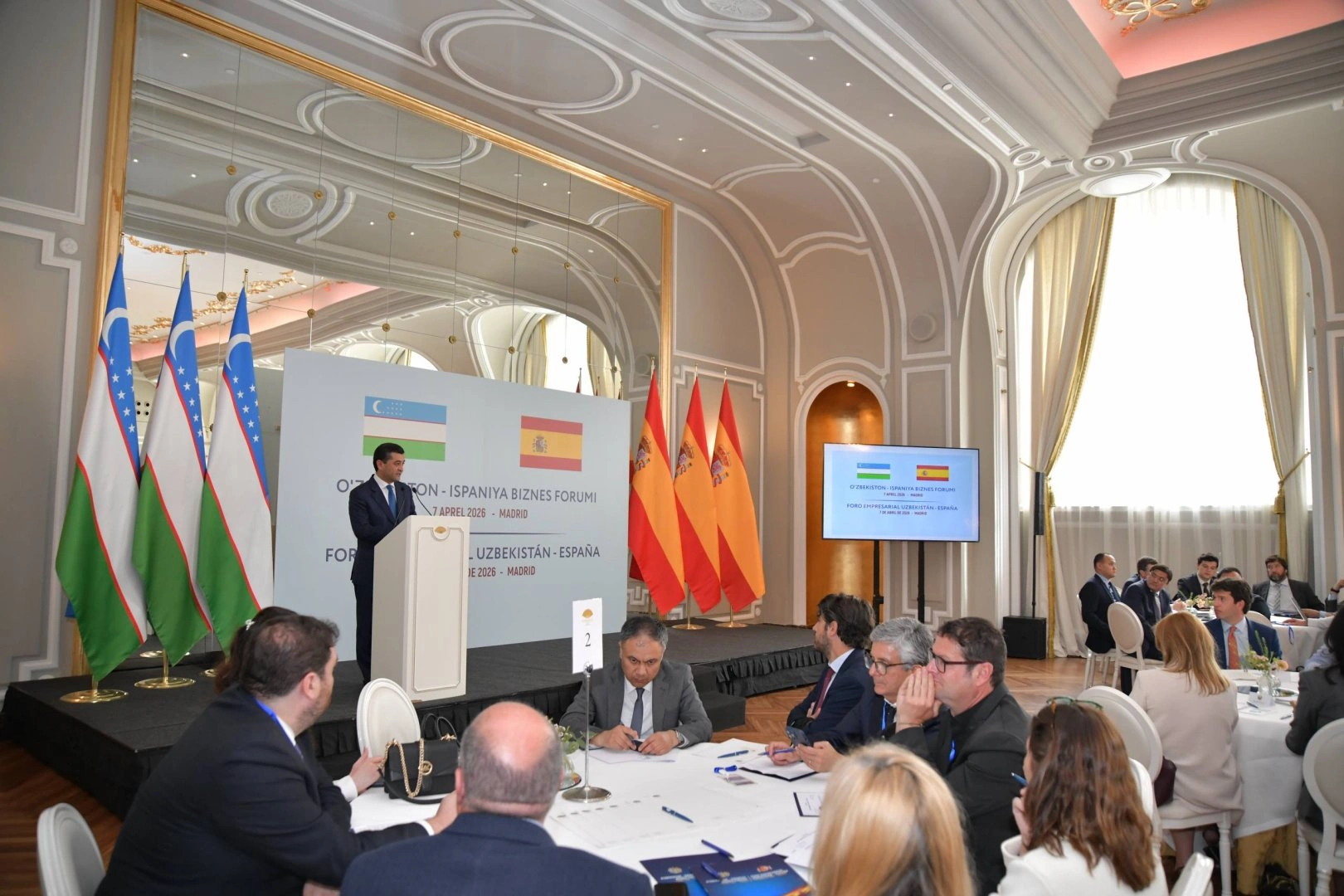 Uzbekistan, Spain outline new cooperation areas at Madrid business forum