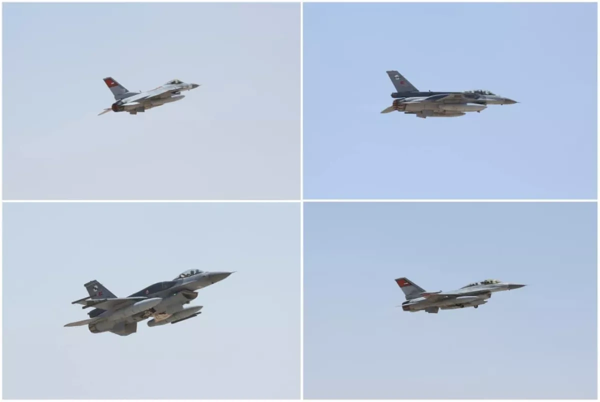 Egypt, Türkiye carry out combined air force training PHOTO