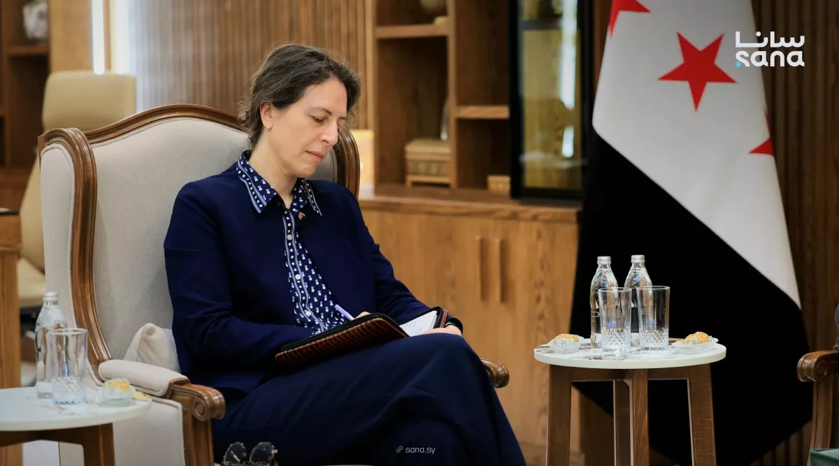 Refugee returns central to Syria–UK talks in Damascus PHOTO