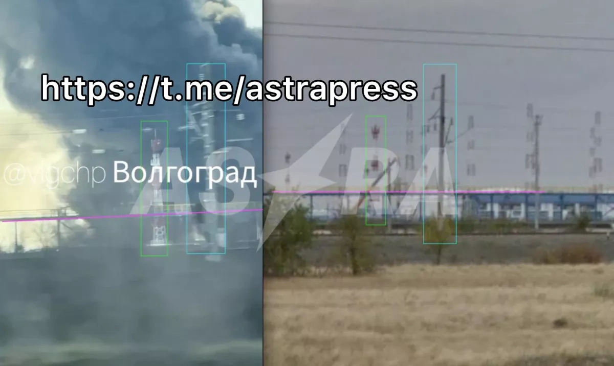 ASTRA: Fire breaks out after attack on Russia’s Tinguta pumping station PHOTO/VIDEO