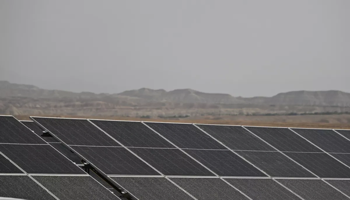 Azerbaijani president inspects “Shams 1”, “Garbi Ufug” solar plants in Nakhchivan PHOTO