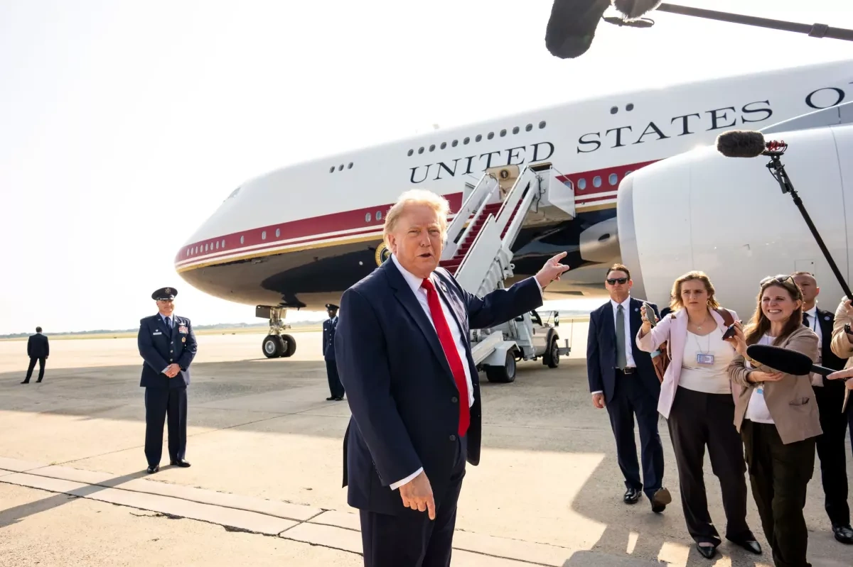 Trump administration subpoenas NYT journalists over Air Force One report