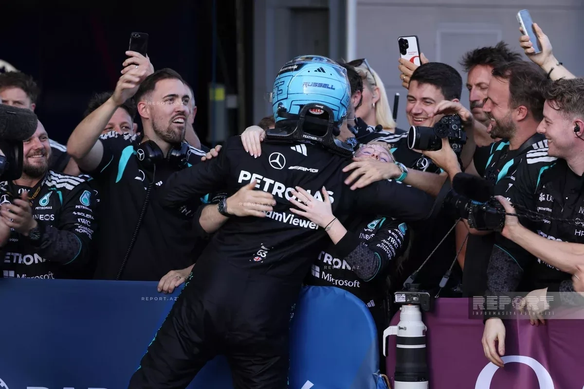 George Russell targets wins in every remaining race after Baku triumph