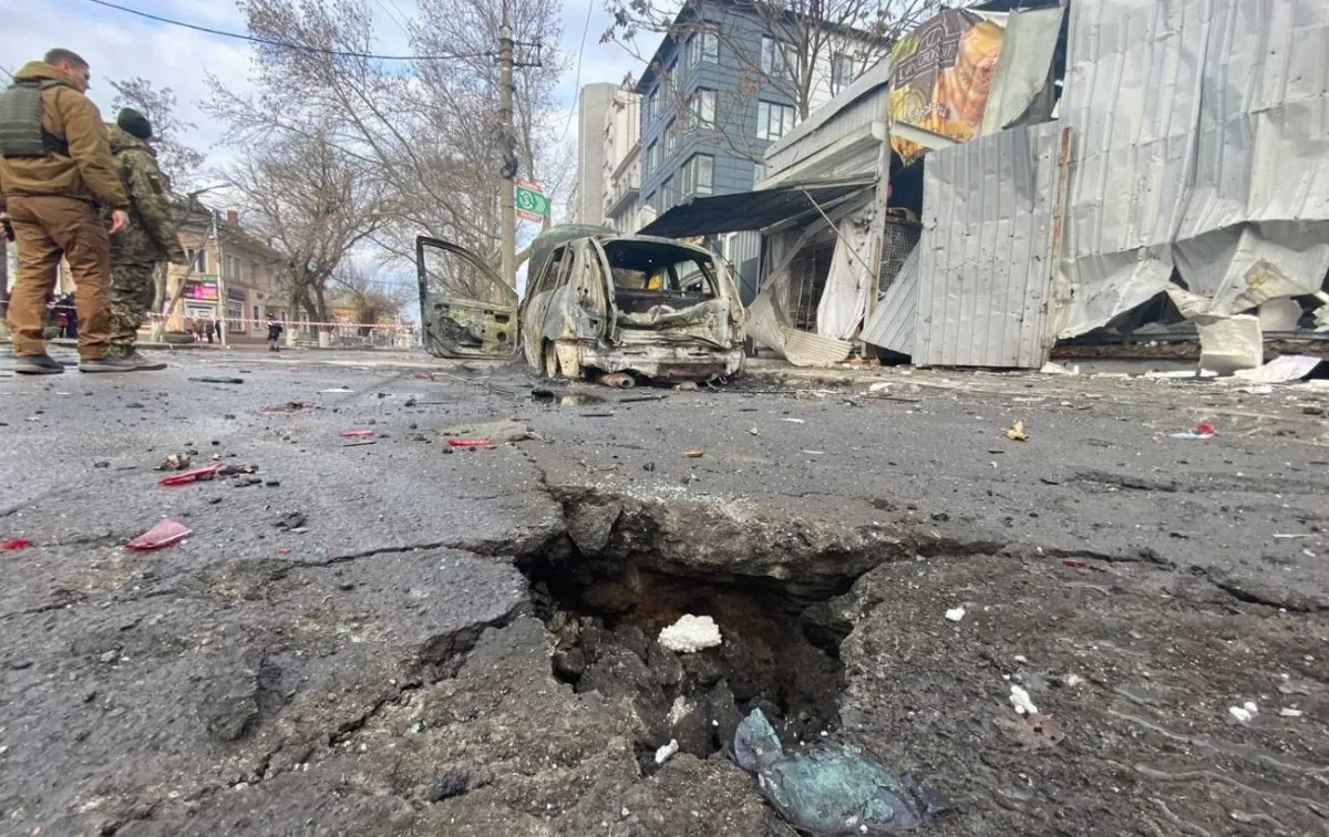 Russian strikes injure civilians in Kherson, Zaporizhzhia regions PHOTO
