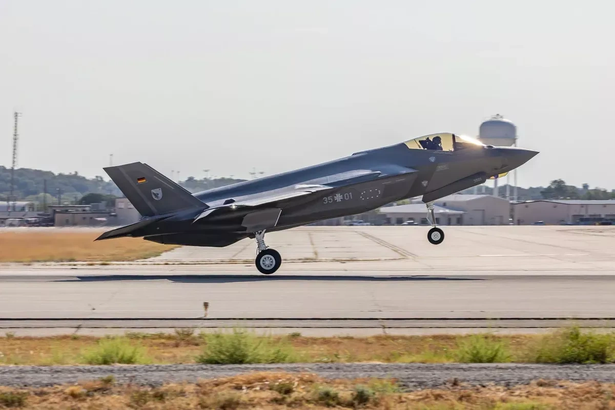 Germany’s F-35 era begins with first jet handover