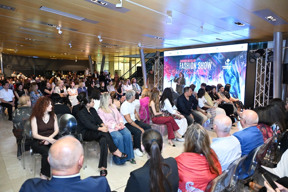 Alena Aliyeva attends “Patterns of Time” fashion show held at Azerbaijan National Carpet Museum (PHOTO)