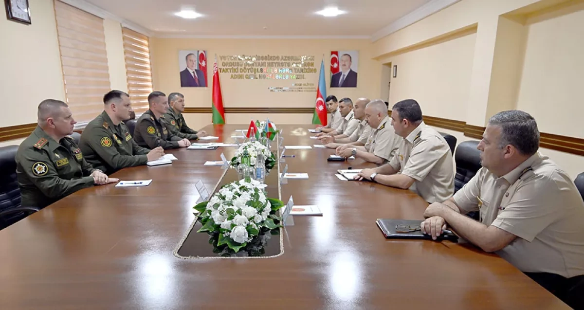 Belarusian military delegation visits Azerbaijan under 2026 cooperation plan PHOTO