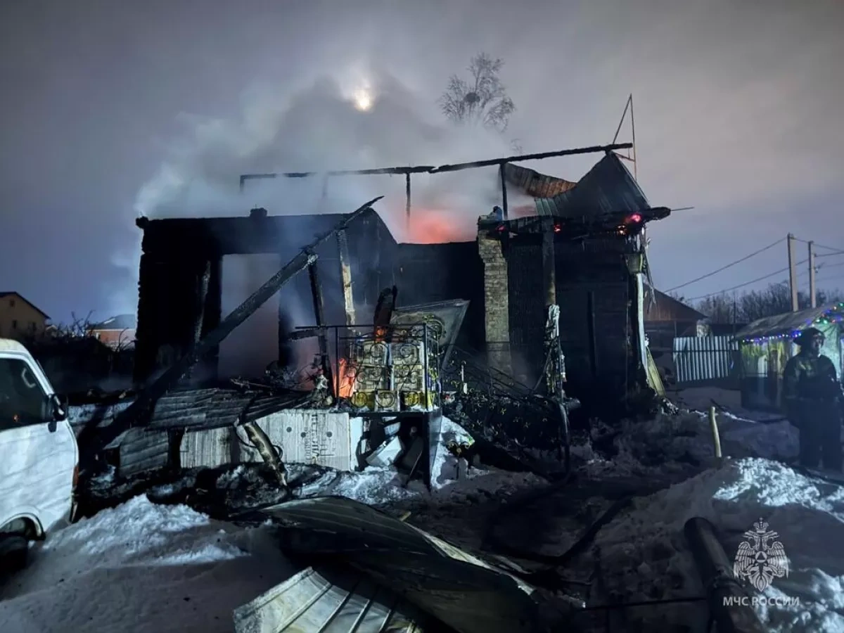 Russia: Four dead in residential fire in Khabarovsk Krai village PHOTO