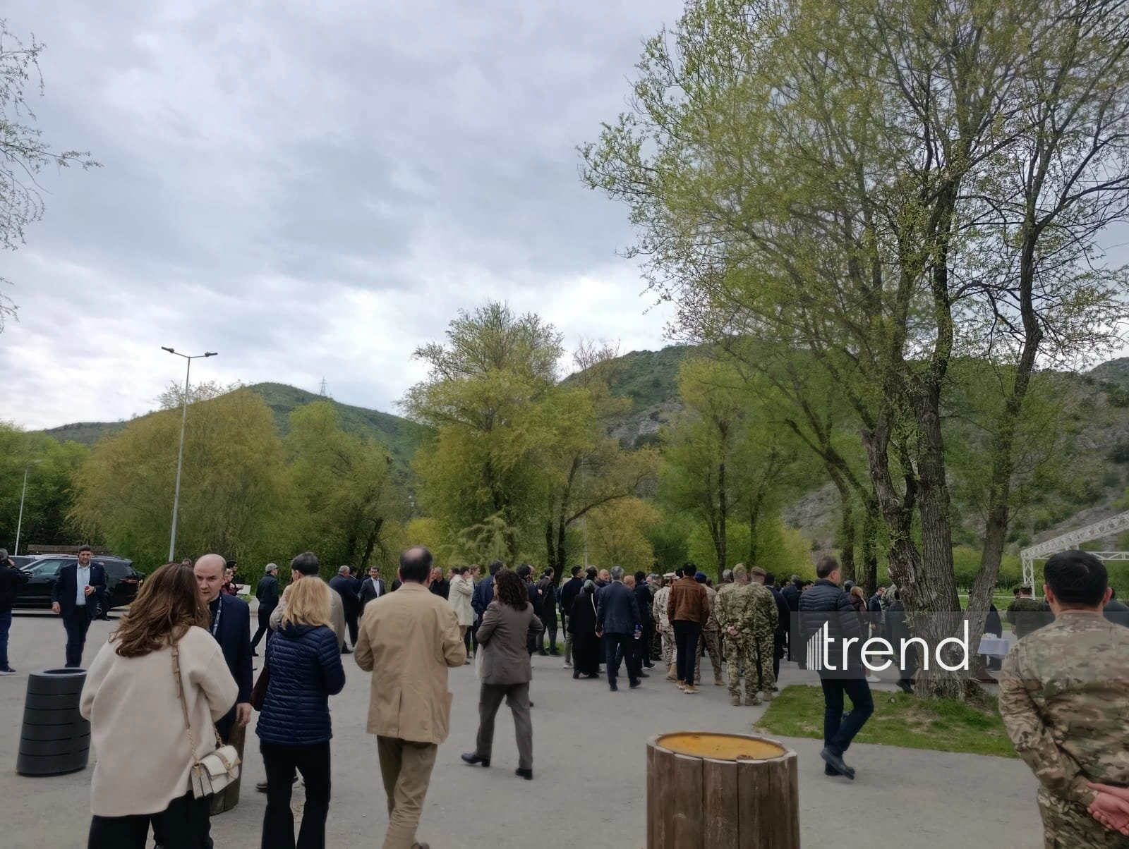 Diplomatic corps representatives arrive in Lachin district (PHOTO)