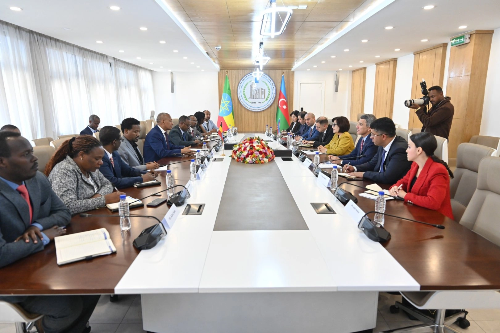 Azerbaijan's parliament speaker meets Speaker of Ethiopia’s House of Federation (PHOTO)
