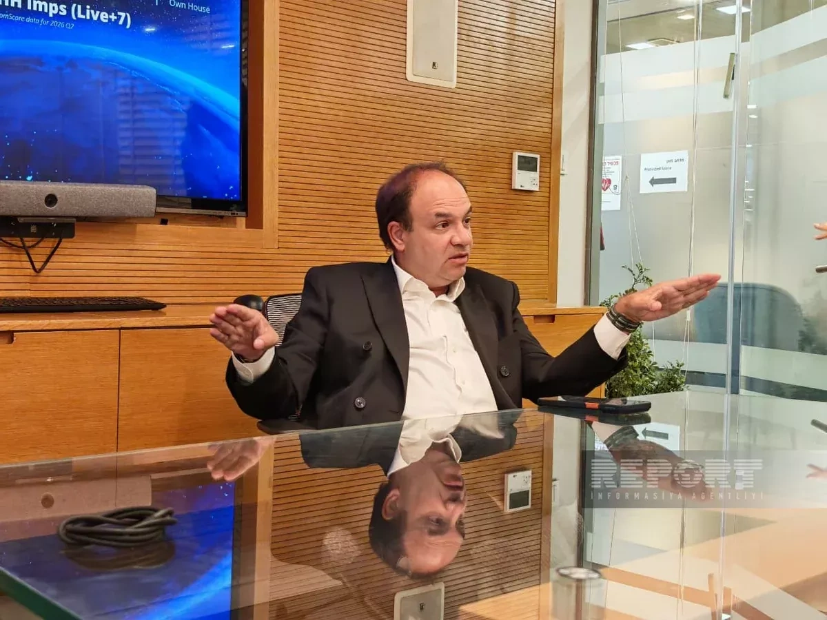 Azerbaijani journalists explore i24NEWS operations in Israel PHOTO