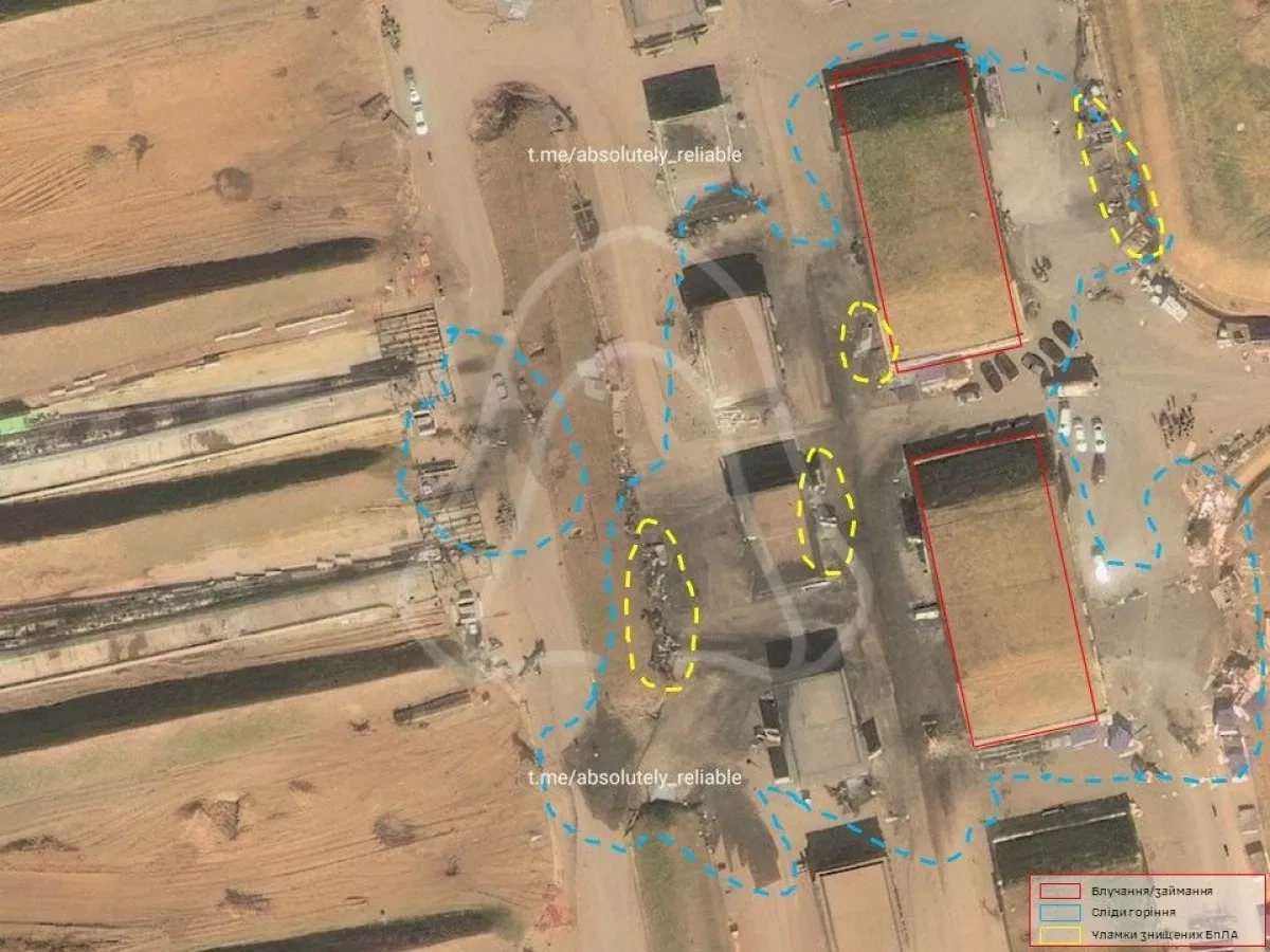 Exilenova+: Strikes hit Russian Tsimbulovo drone port PHOTO
