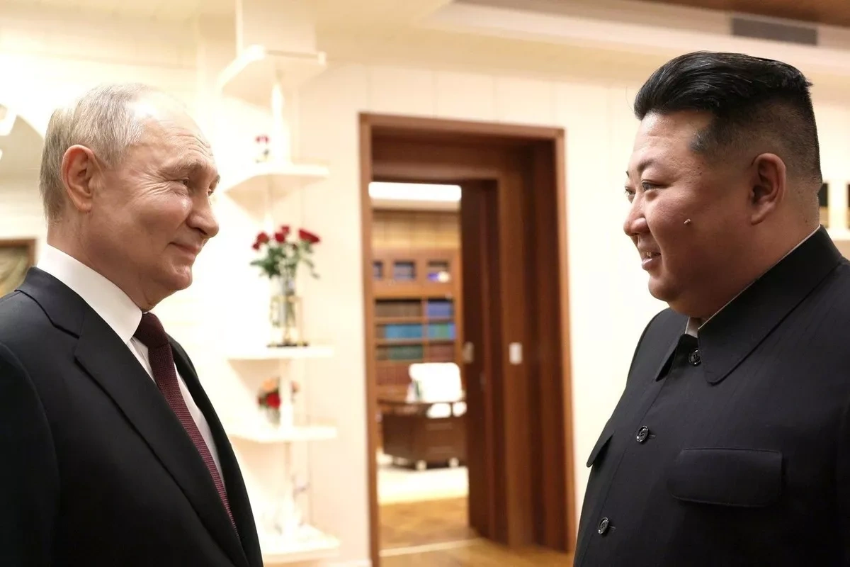 Kim Jong Un pledges "unwavering support" for Russia