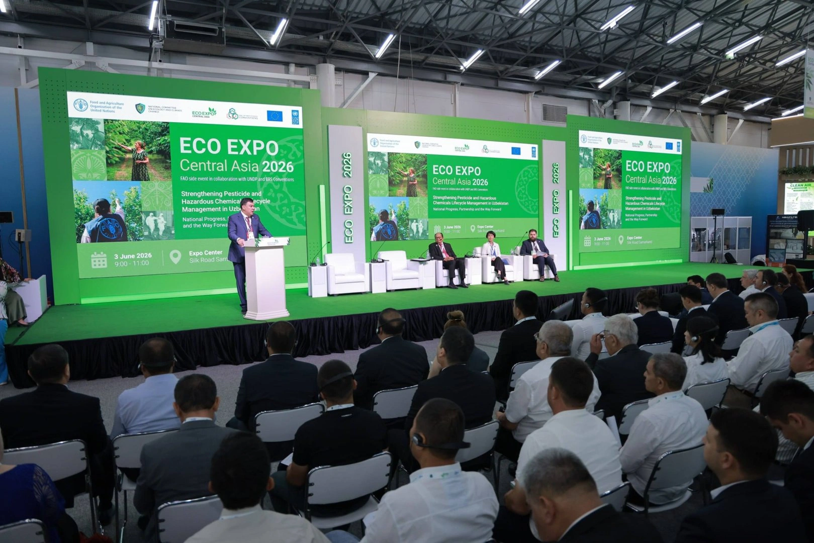 Uzbekistan proposes regional platform for pesticide and hazardous chemical management