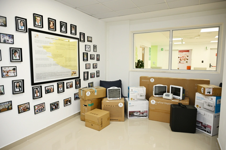 Leyla Aliyeva visits “Hannah and Rozafa” orphanage and “Mother Teresa” University Hospital Center in Tirana (PHOTO)
