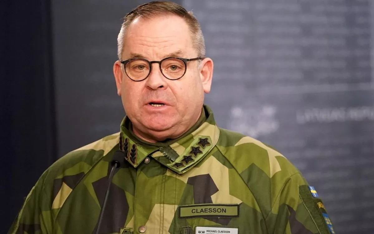 Swedish top military official warns Russia could test NATO unity