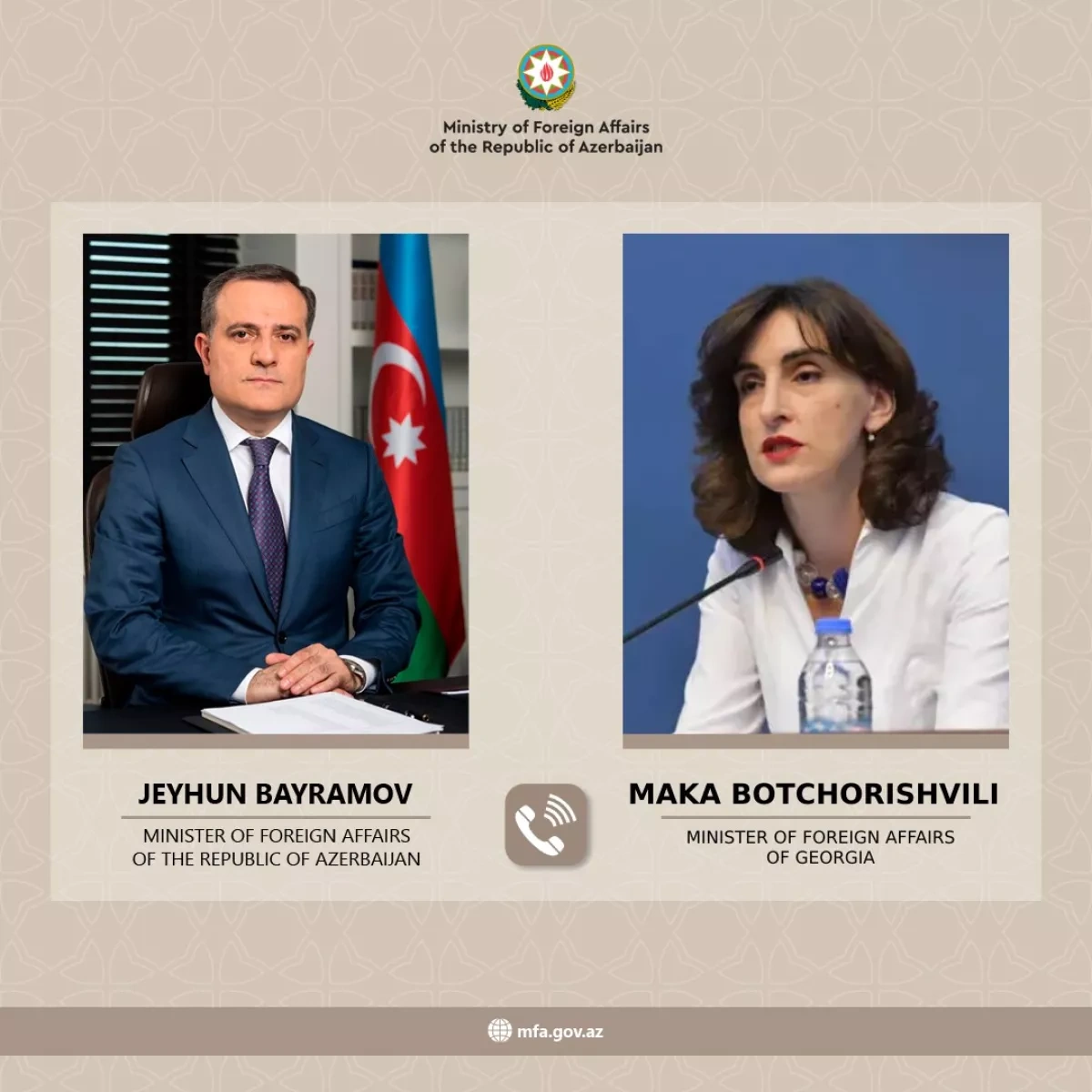 Azerbaijani, Georgian foreign ministers review bilateral ties, future prospects