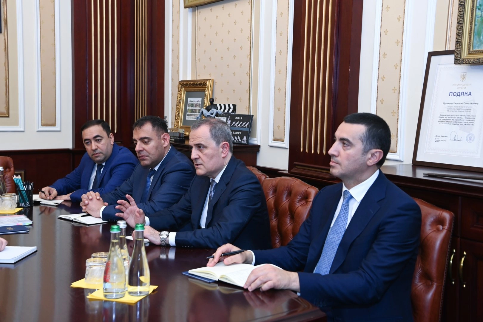 Azerbaijani FM meets with Head of Ukraine's Presidential Office (PHOTO)
