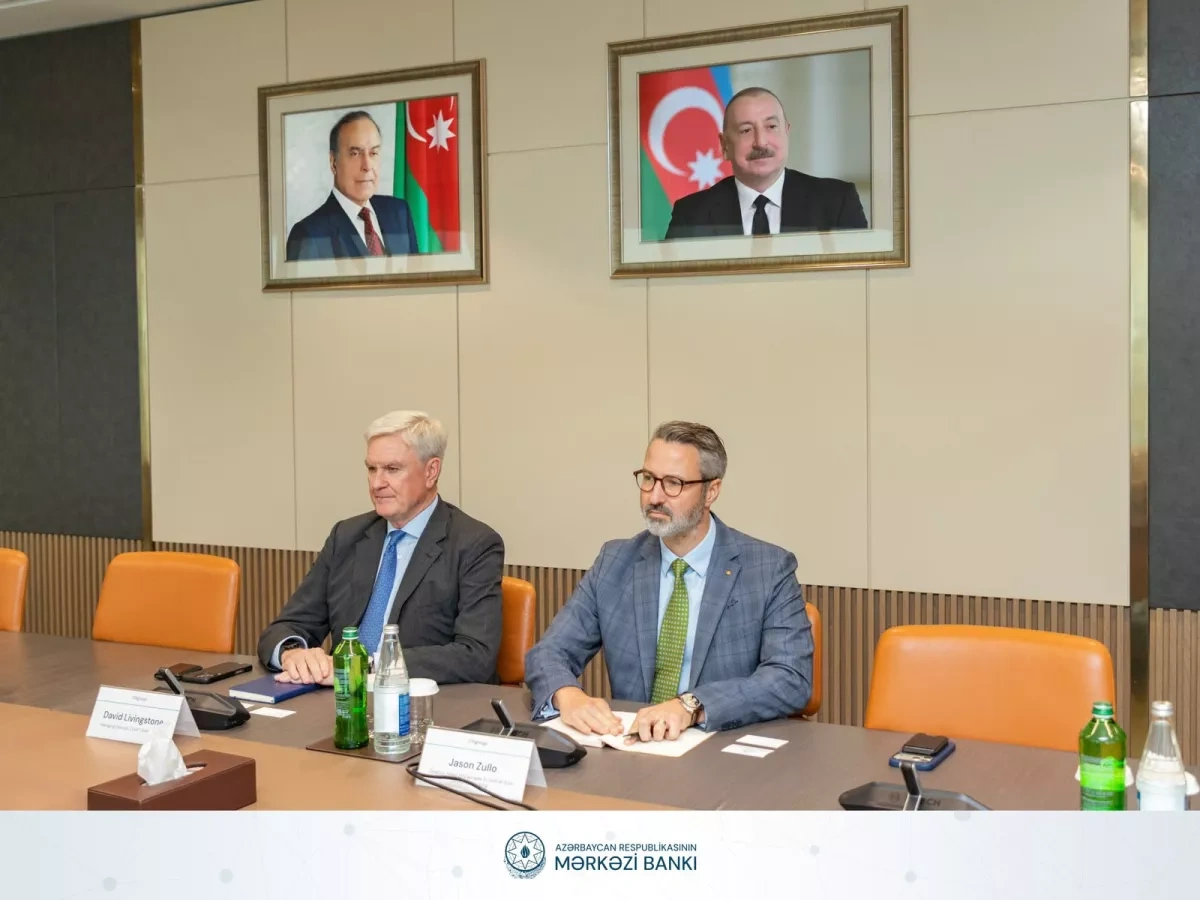 Azerbaijan Central Bank, Citigroup discuss expanding cooperation PHOTO