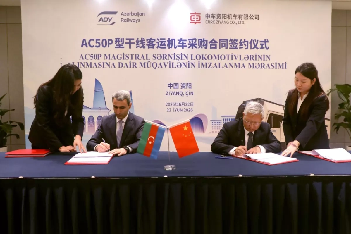 Azerbaijan boosts rail fleet with Chinese partnership PHOTO