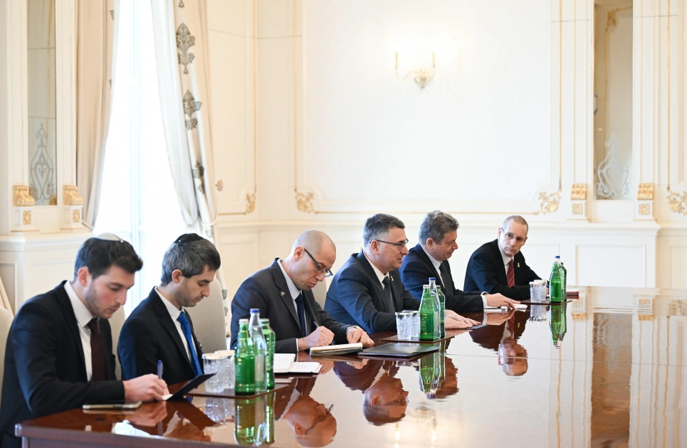 President Ilham Aliyev receives Minister of Foreign Affairs of Israel (PHOTO)