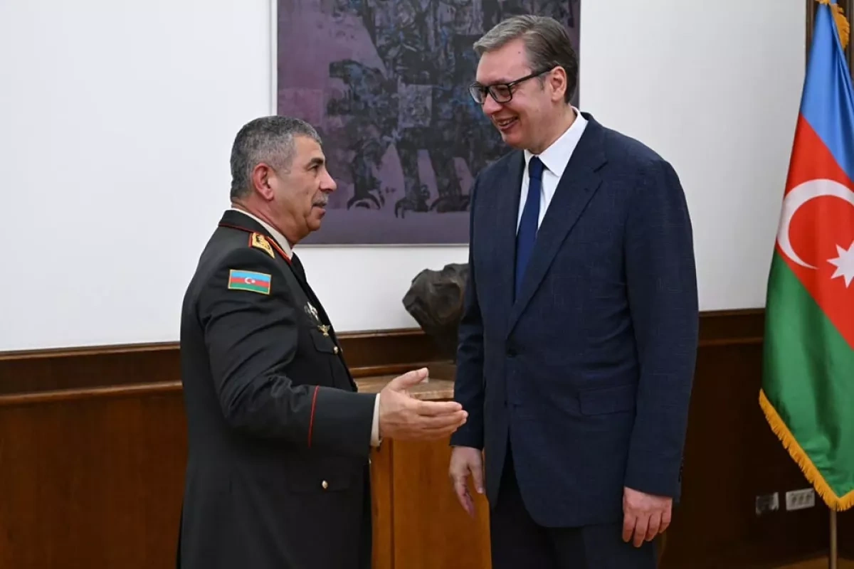 Azerbaijan, Serbia explore expanded defence cooperation in Belgrade talks PHOTO