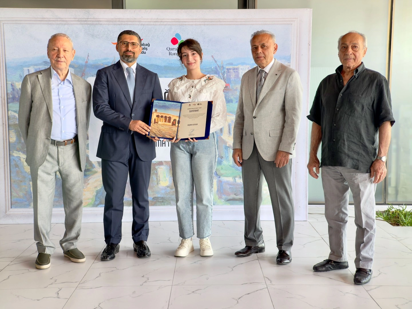 KRF Awards Young Artists Participating in the “Colors of Karabakh” (2026) Project (PHOTO)