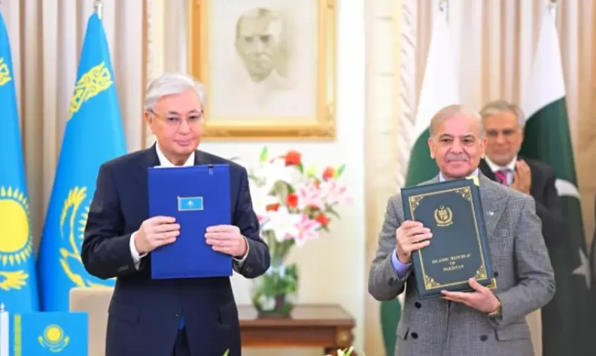 Dawn: PM Shehbaz pledges Kazakhstan full access to Pakistan’s transit network