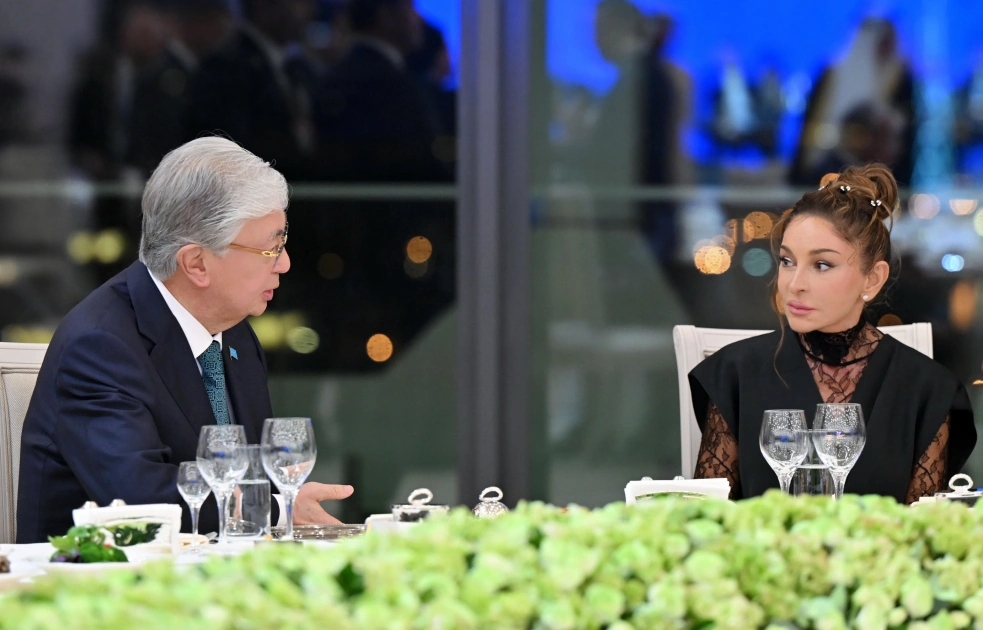 Dinner hosted on behalf of President Ilham Aliyev in honor of participants of 7th CICA Summit (PHOTO)