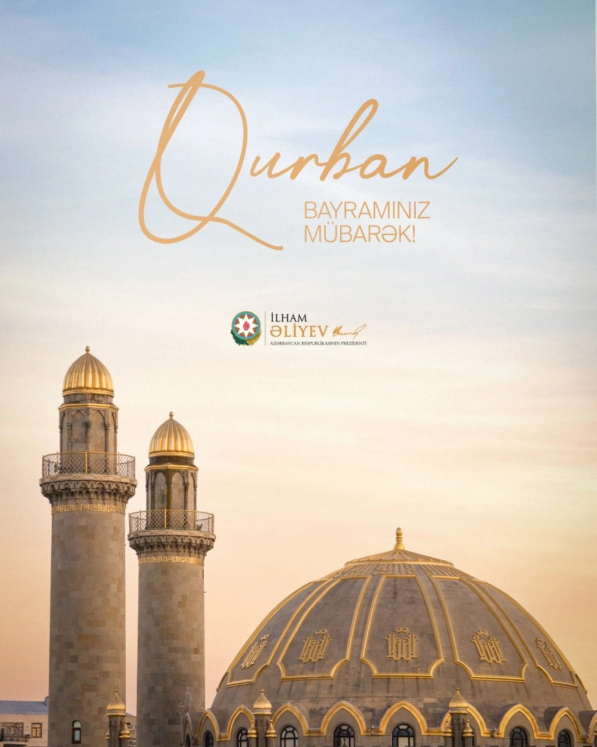 Publication on occasion of Eid al-Adha posted on President Ilham Aliyev's social media pages (PHOTO)