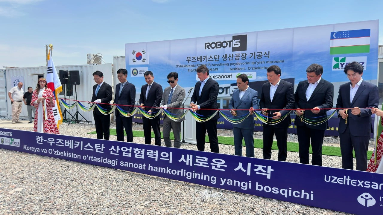 South Korea’s ROBOTIS breaks ground on robot factory in Uzbekistan