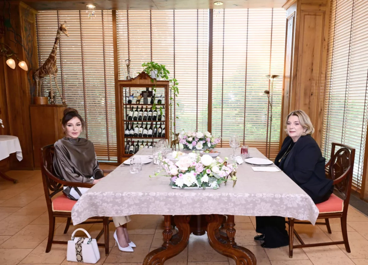 Luncheon hosted in honour of Azerbaijan's First Lady Mehriban Aliyeva PHOTO