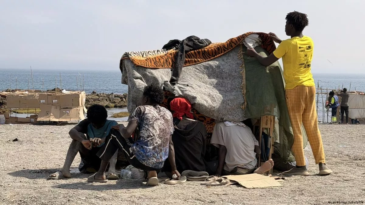 Spain begins clearing migrant camp in Ceuta after mass border influx
