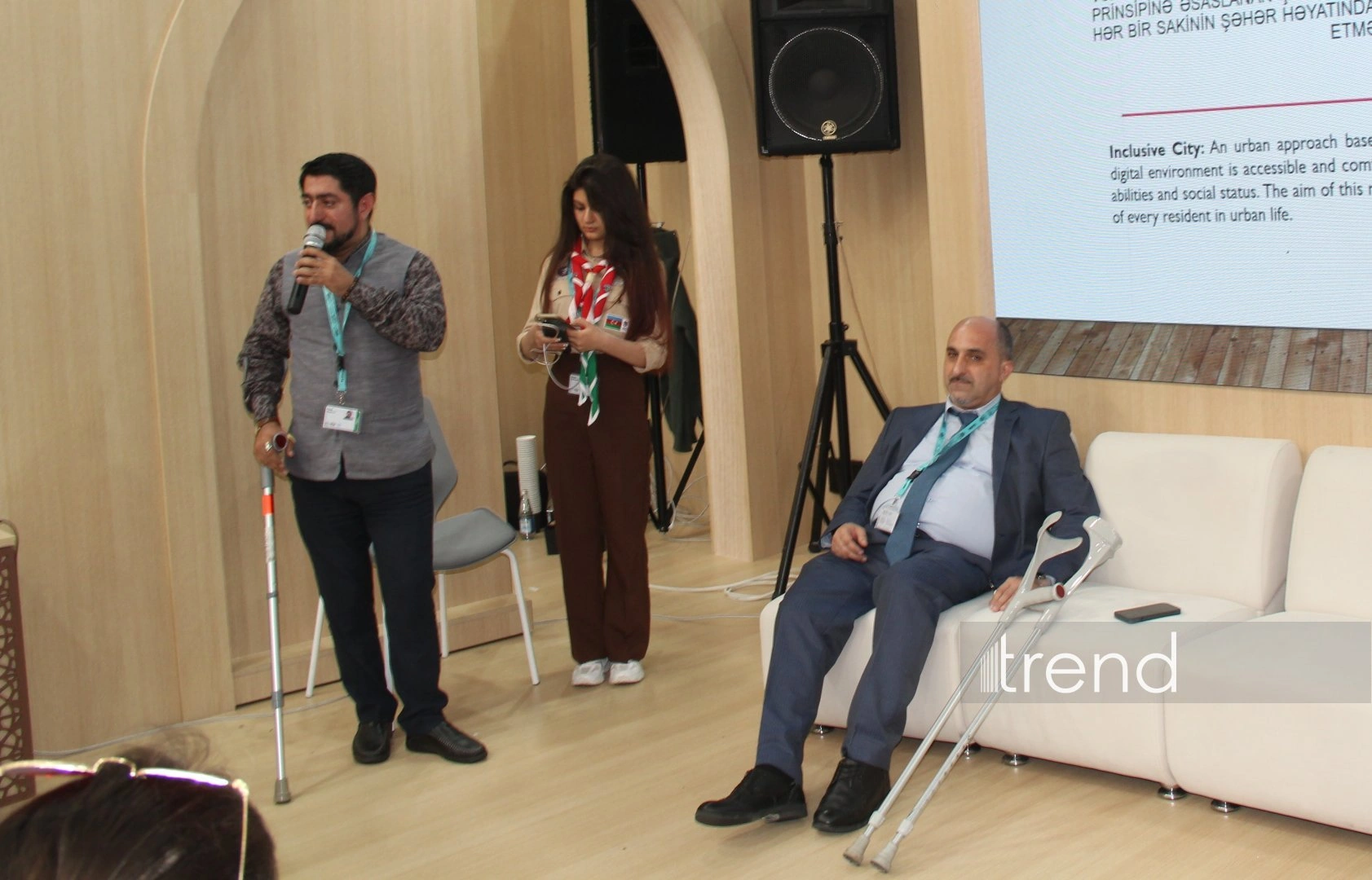 WUF13 in Baku: “An inclusive city starts with more than just ramps and elevators” – Aydin Khalilov (PHOTO)